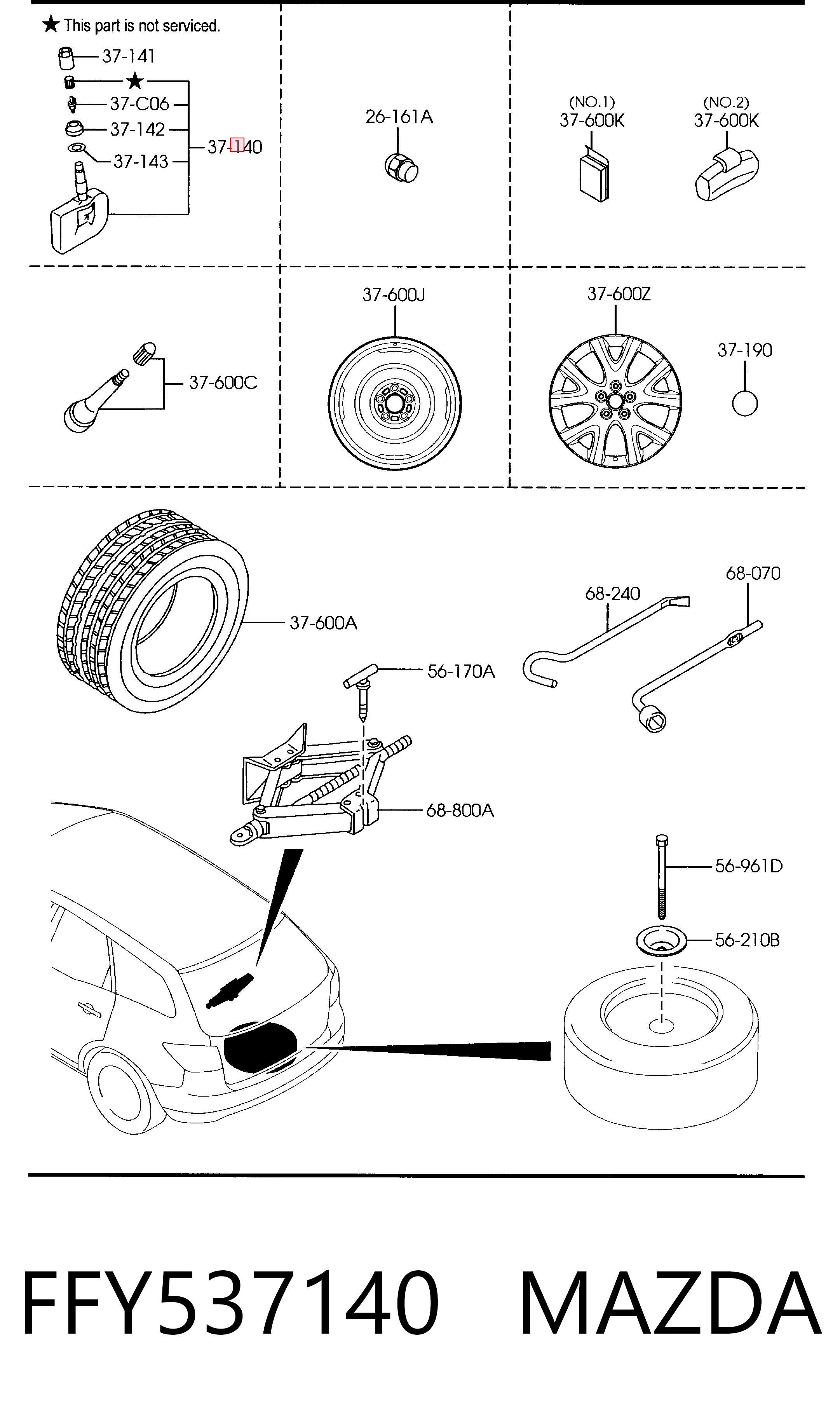 FFY537140 Mazda