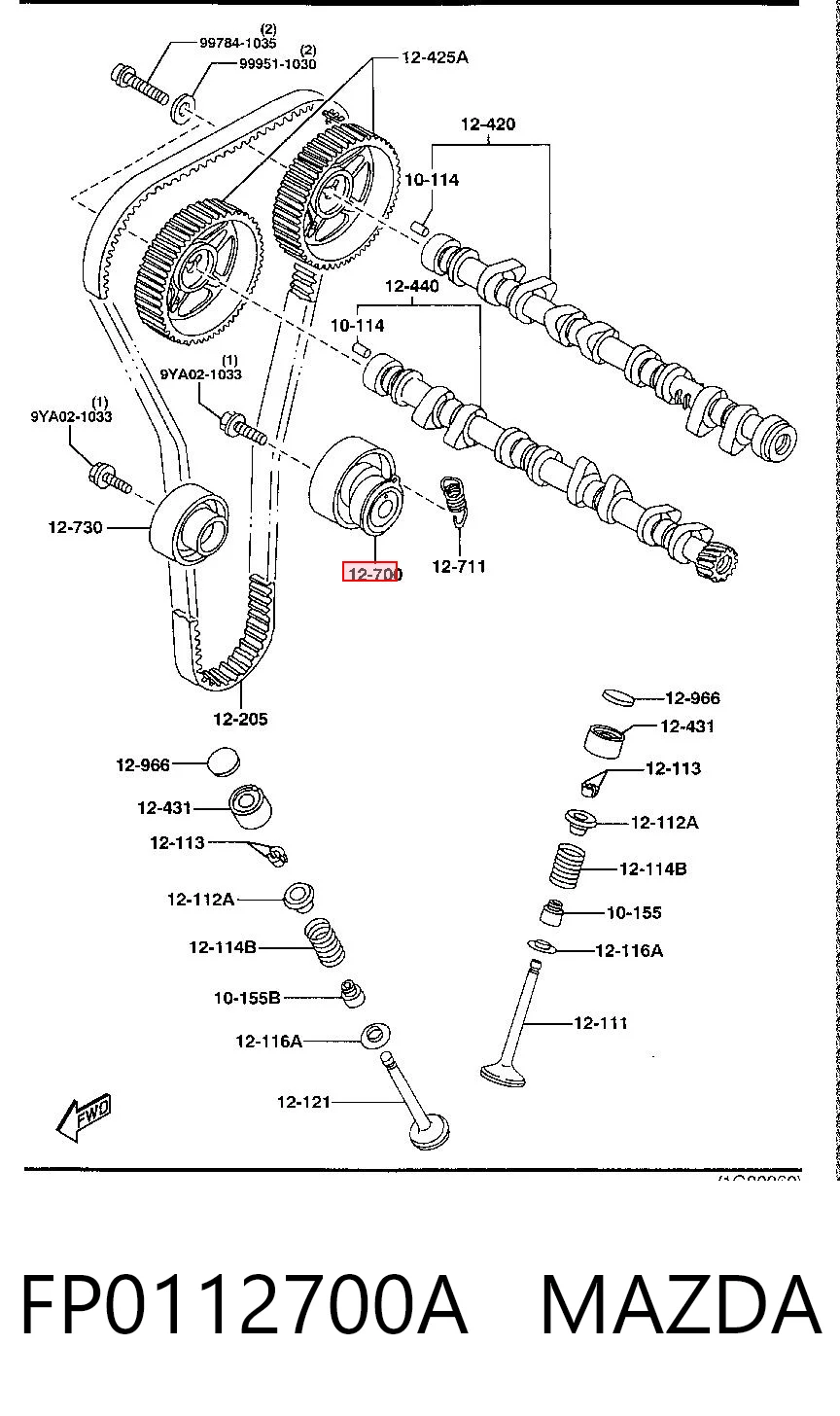 FP0112700A Mazda