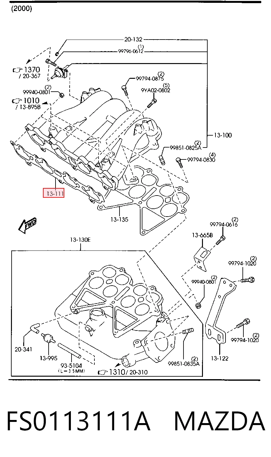 FS0113111A Mazda