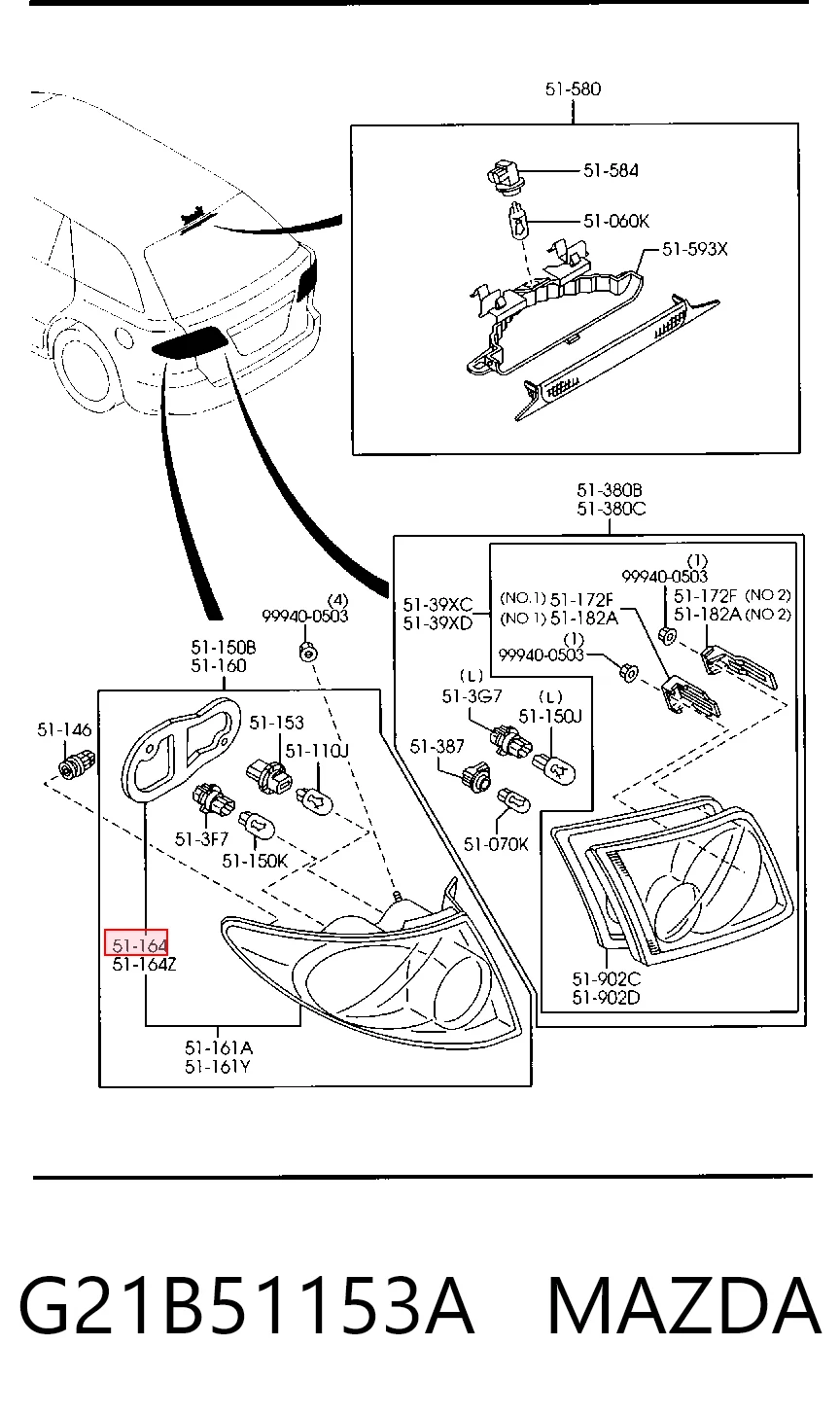 G21B51153A Mazda