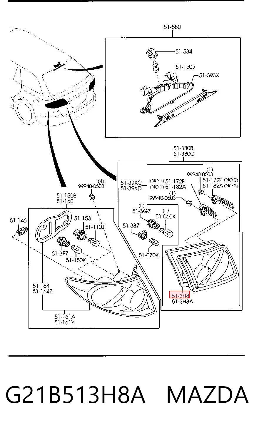 G21B513H8A Mazda
