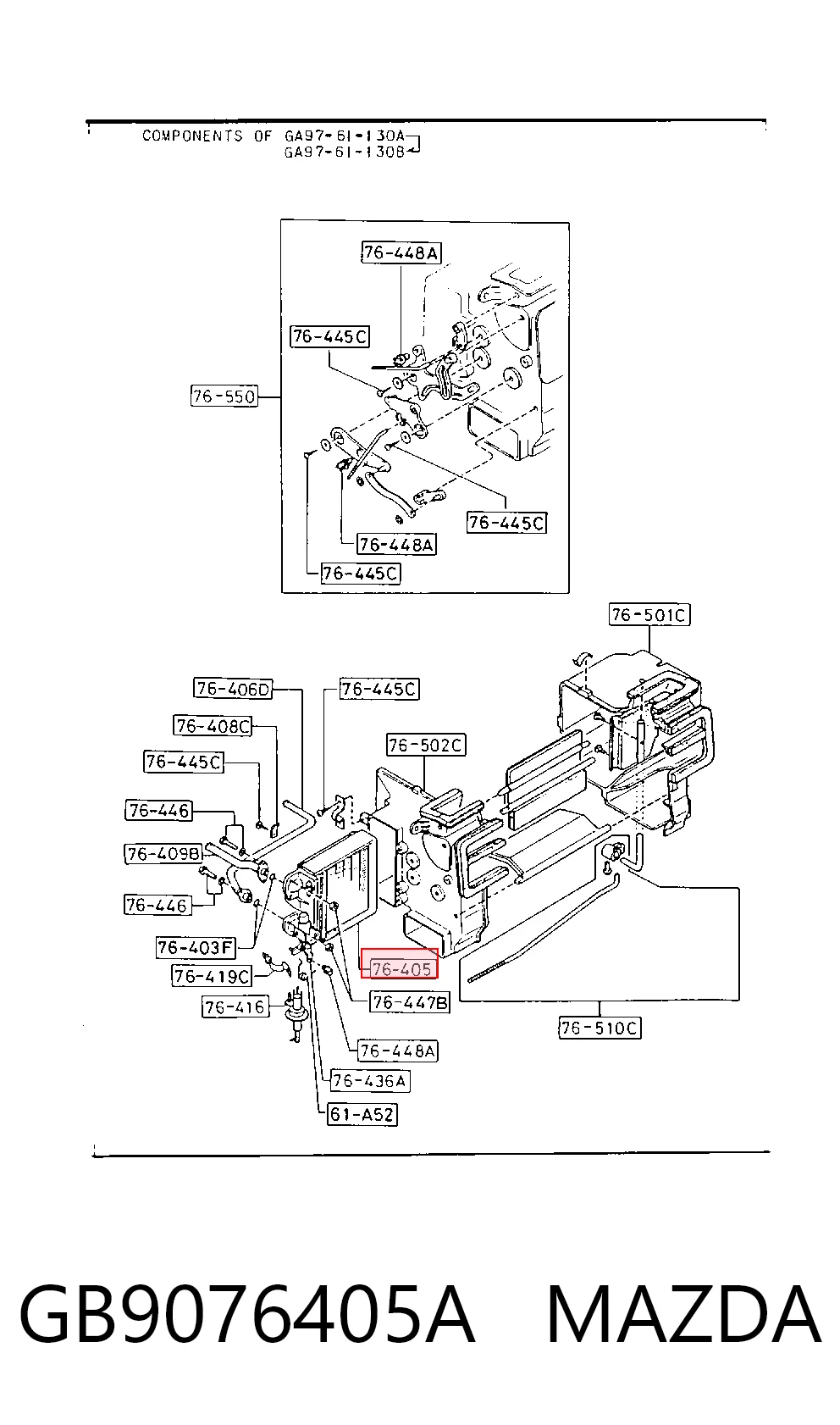 GB9076405A Mazda