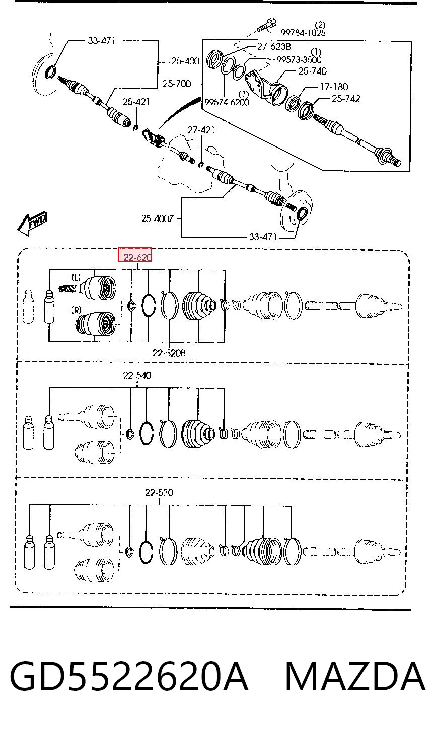 GD5522620A Mazda
