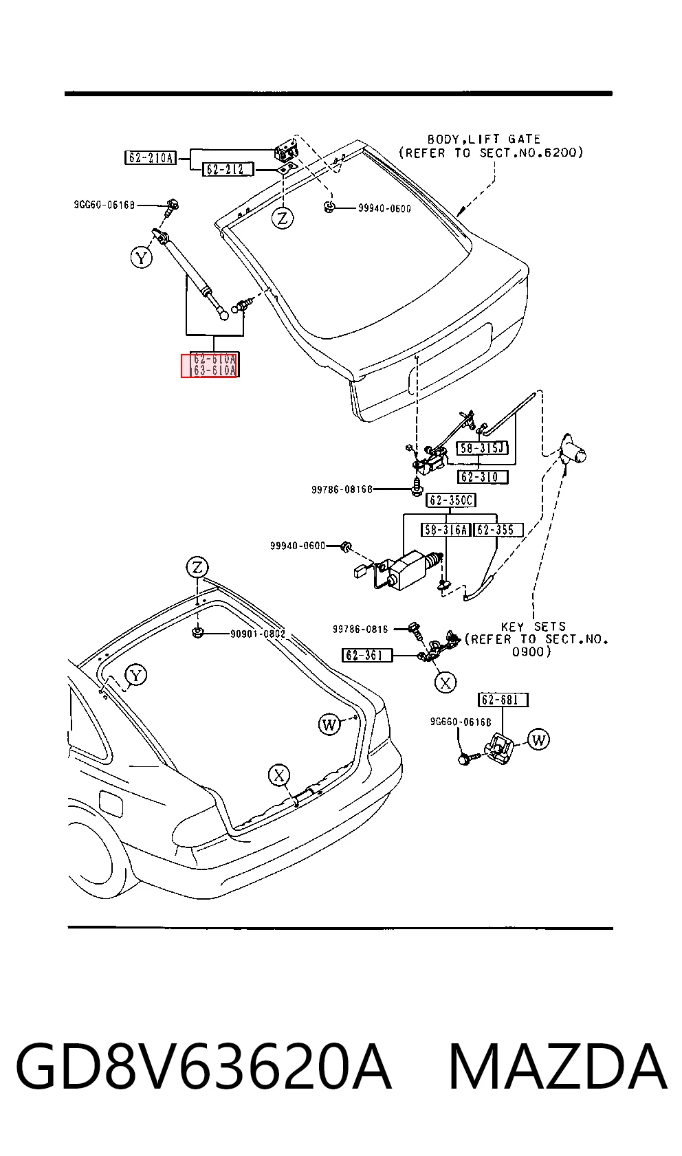 Amortecedor de tampa de porta-malas (de 3ª/5ª porta traseira) Polcar 4516AB1 preço, a partir de 30,24 USD