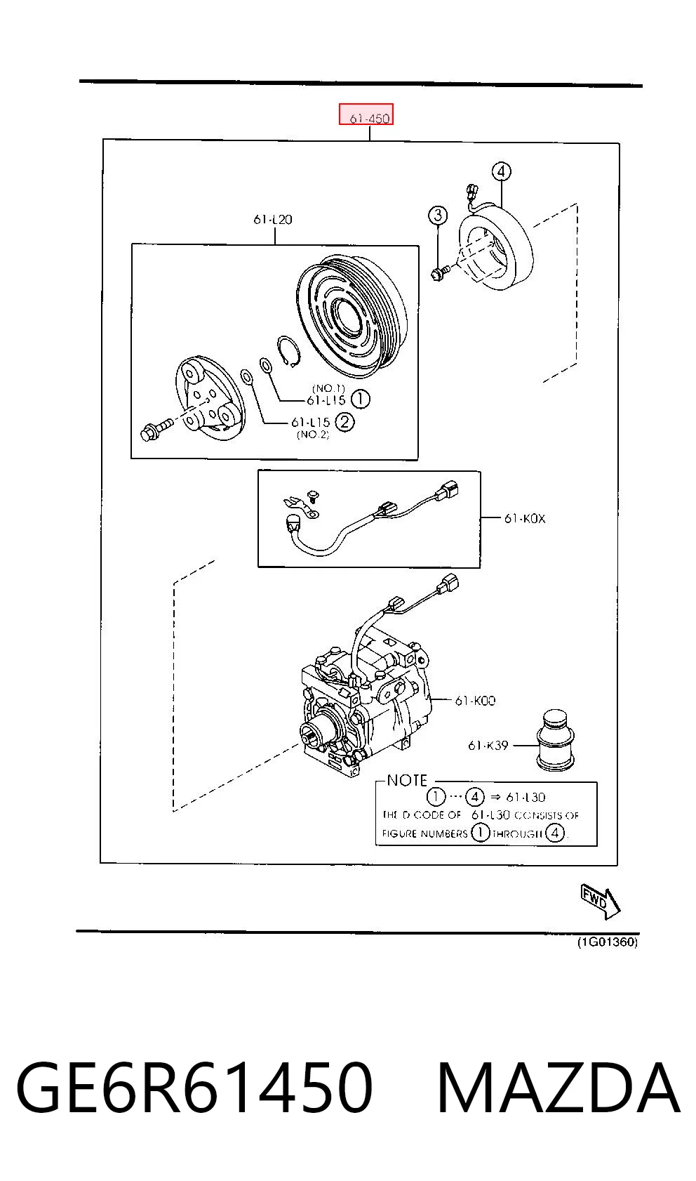Compressor de aparelho de ar condicionado Mazda 323 preço, a partir de 73,21 USD