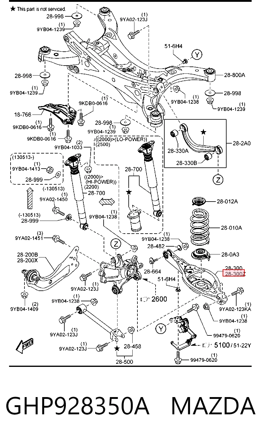 GHP928350A Mazda