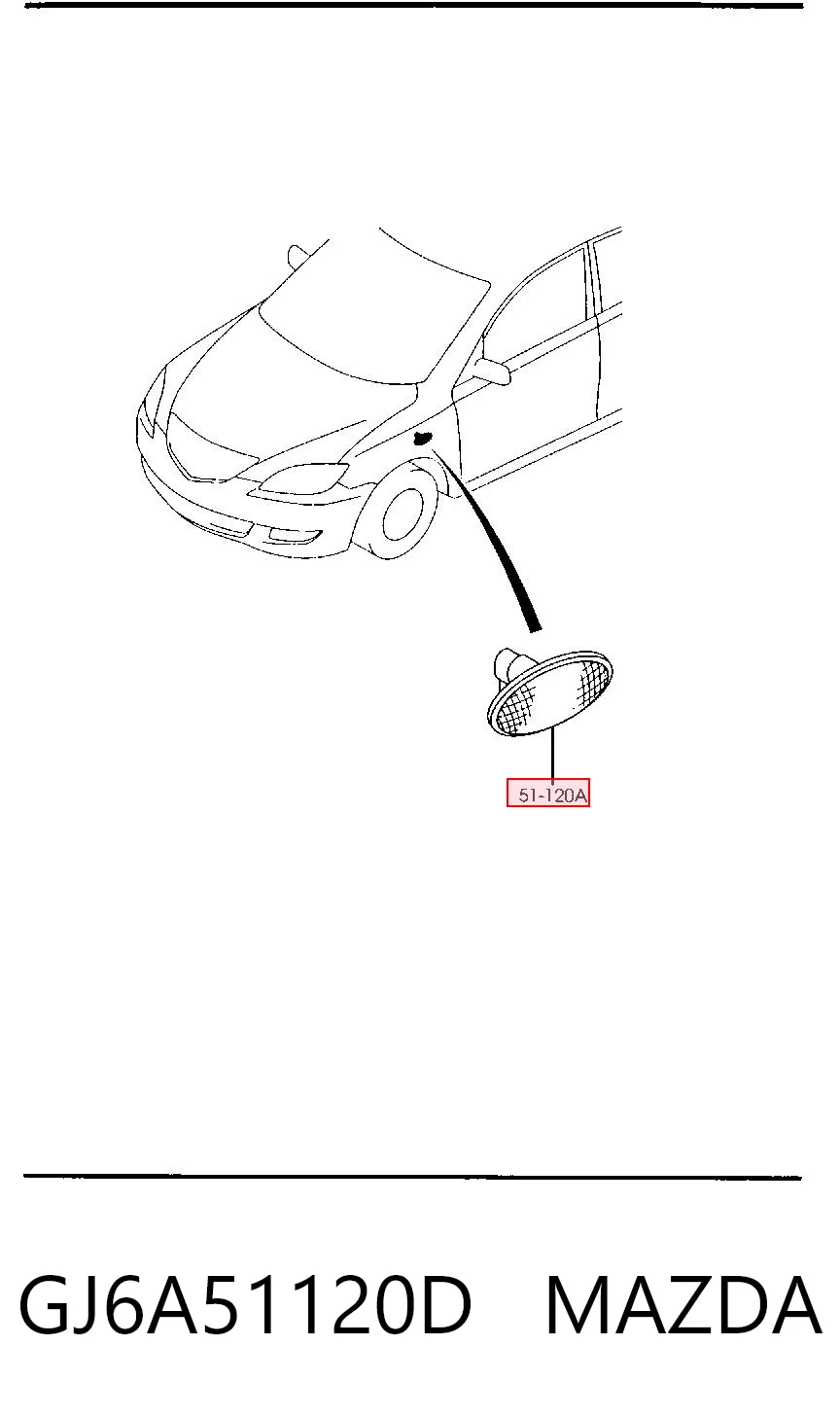 GJ6A51120D Mazda