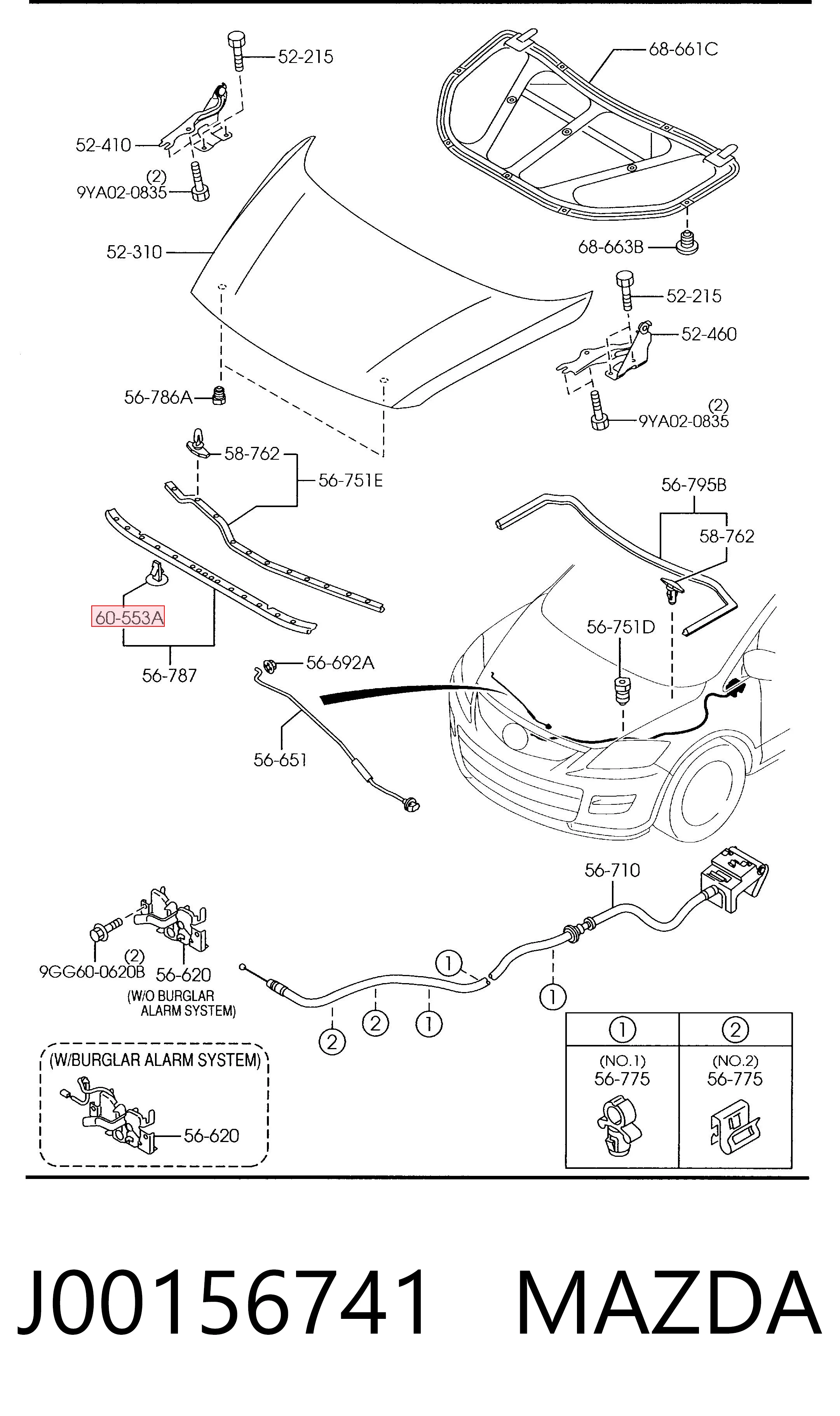 J00156741 Mazda 