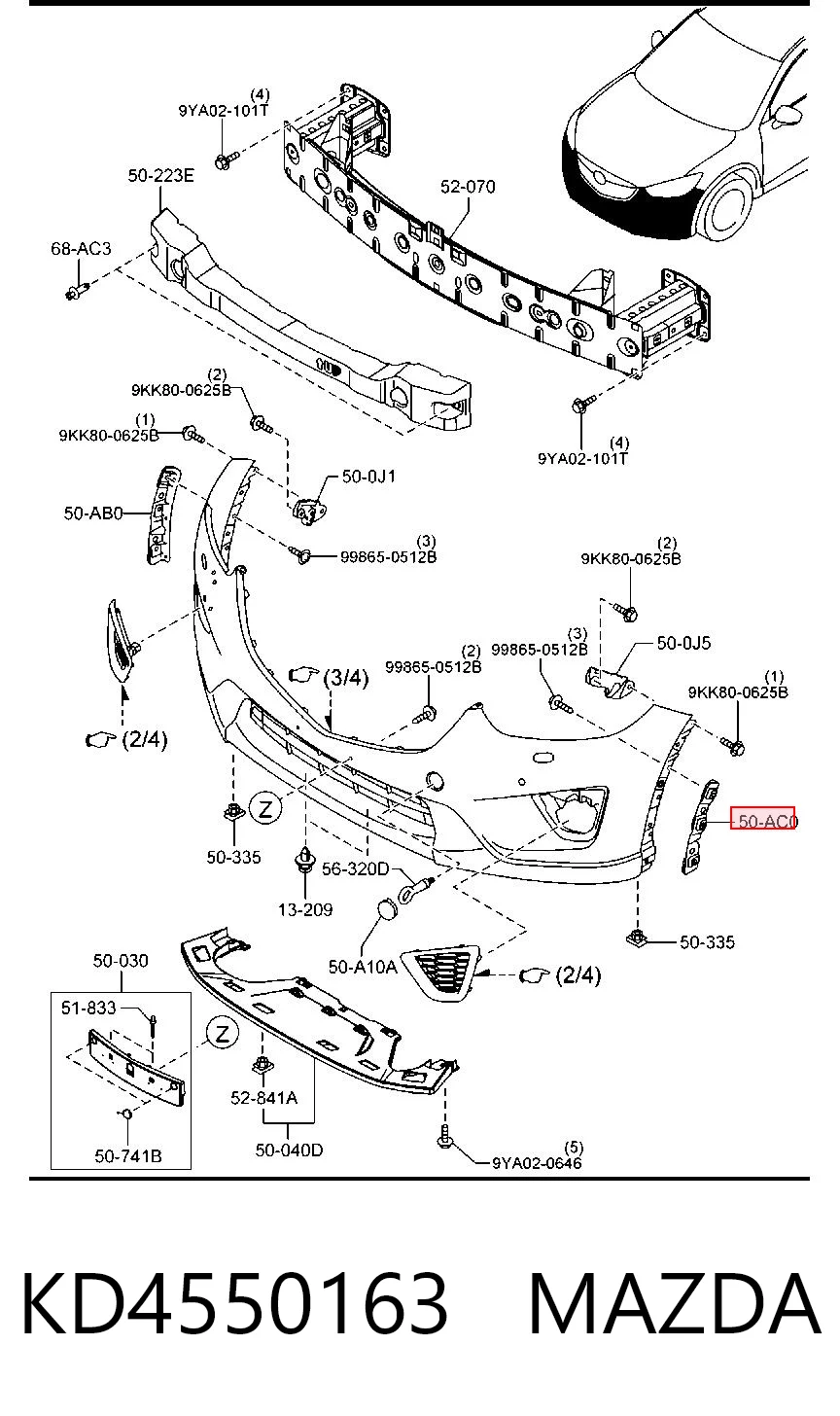 KD4550163 Mazda