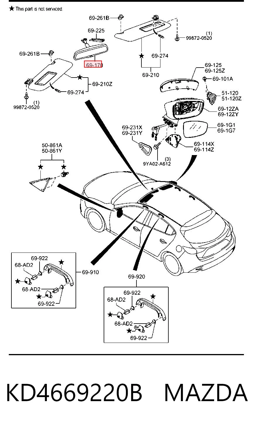KD4669220B Mazda