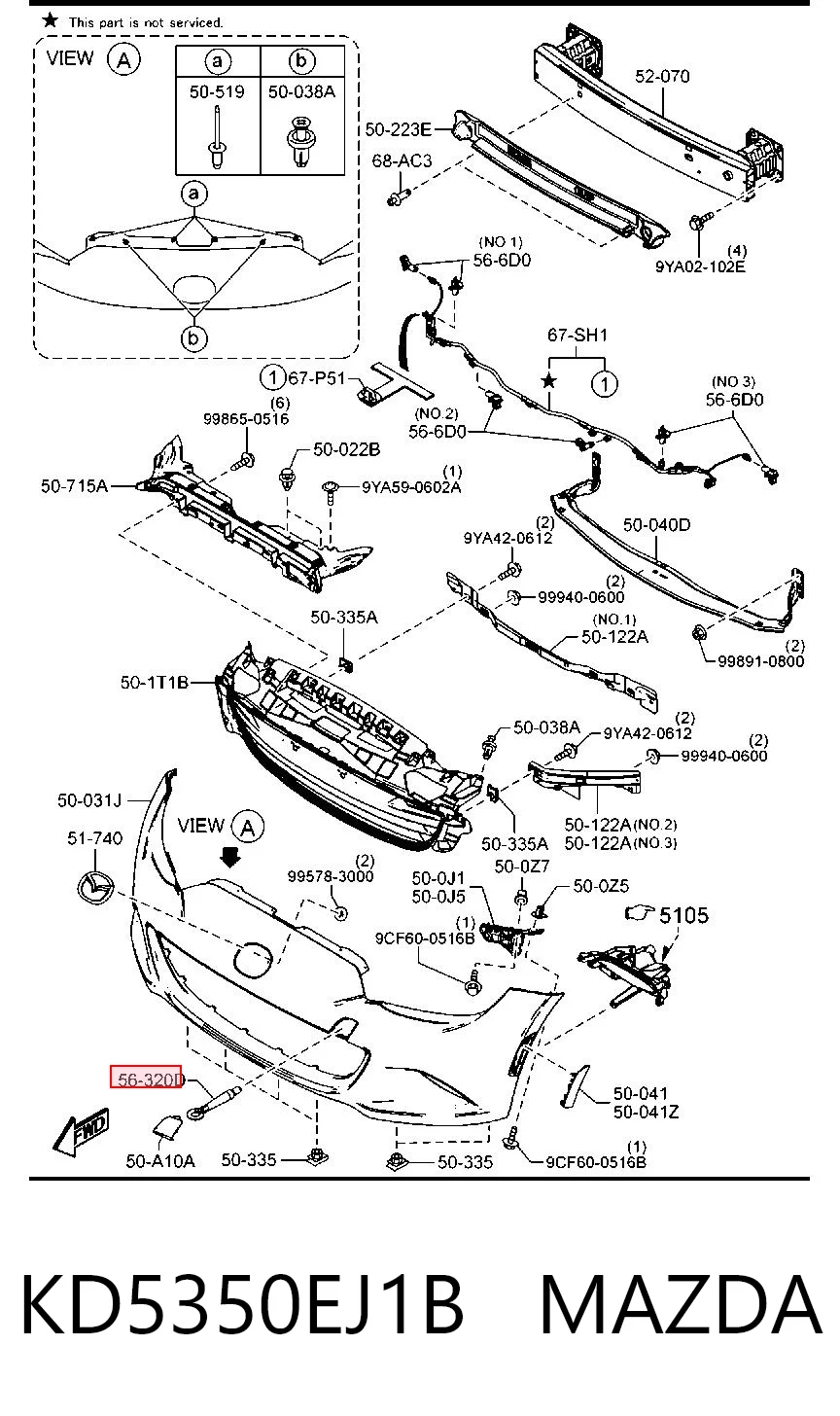 Gancho de reboque para Mazda MX-5 IV ND