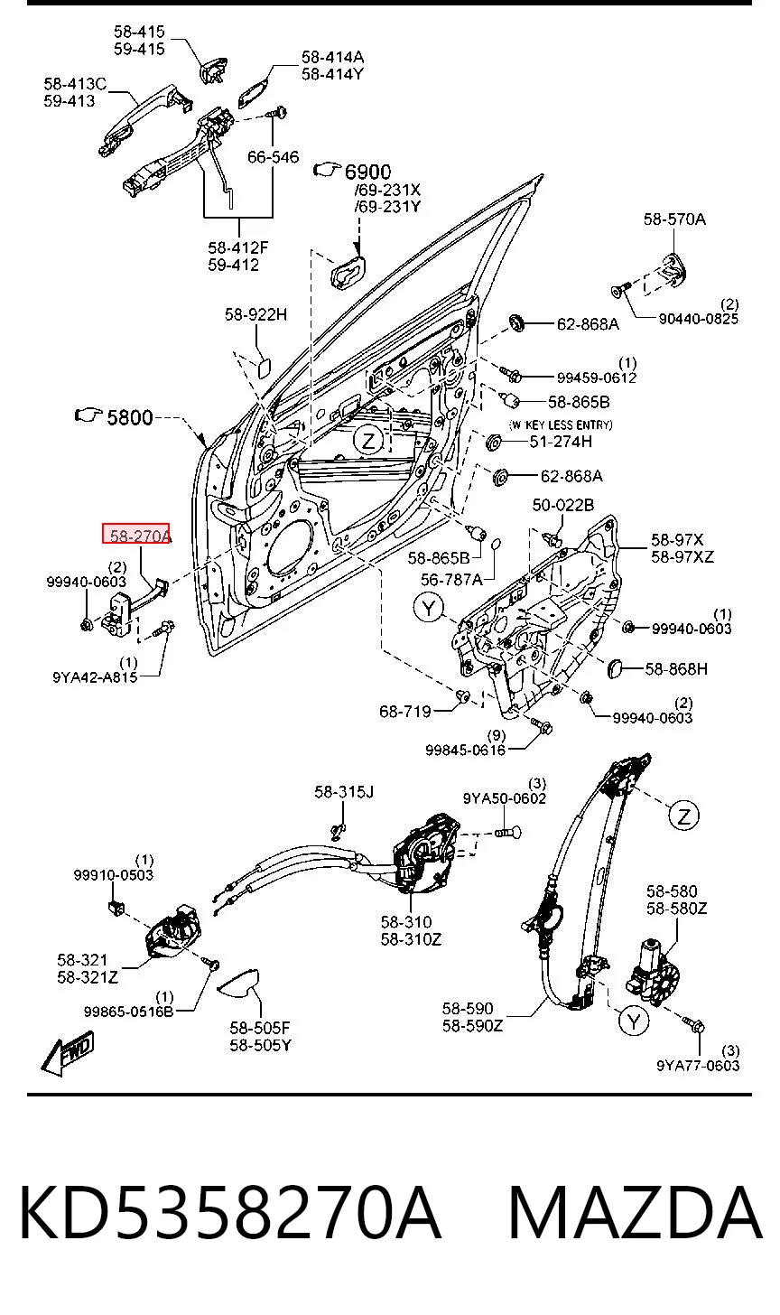 KD5358270A Mazda