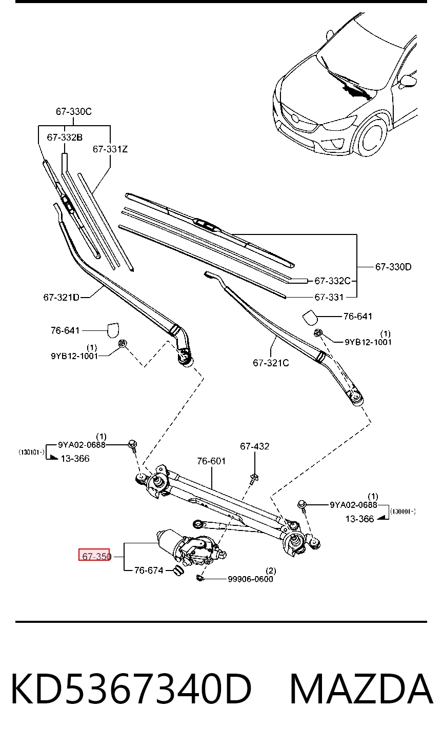 KD5367340D Mazda