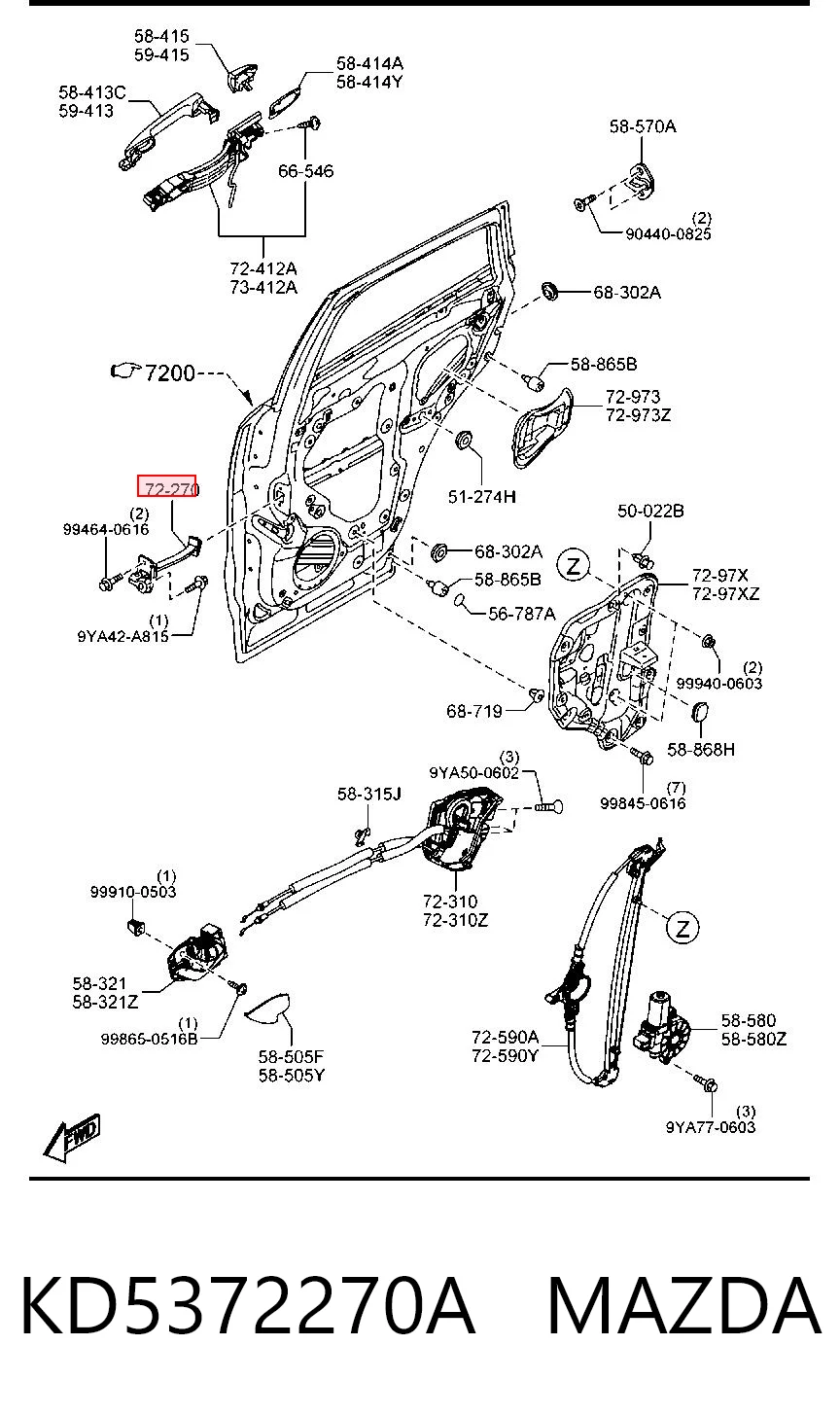 KD5372270A Mazda