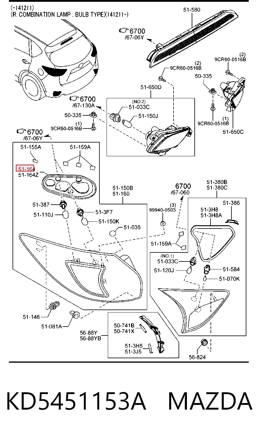 KD5451153A Mazda