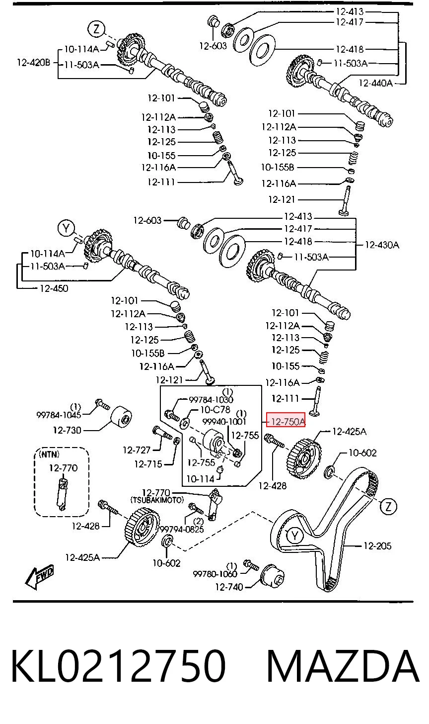 KL0212750 Mazda