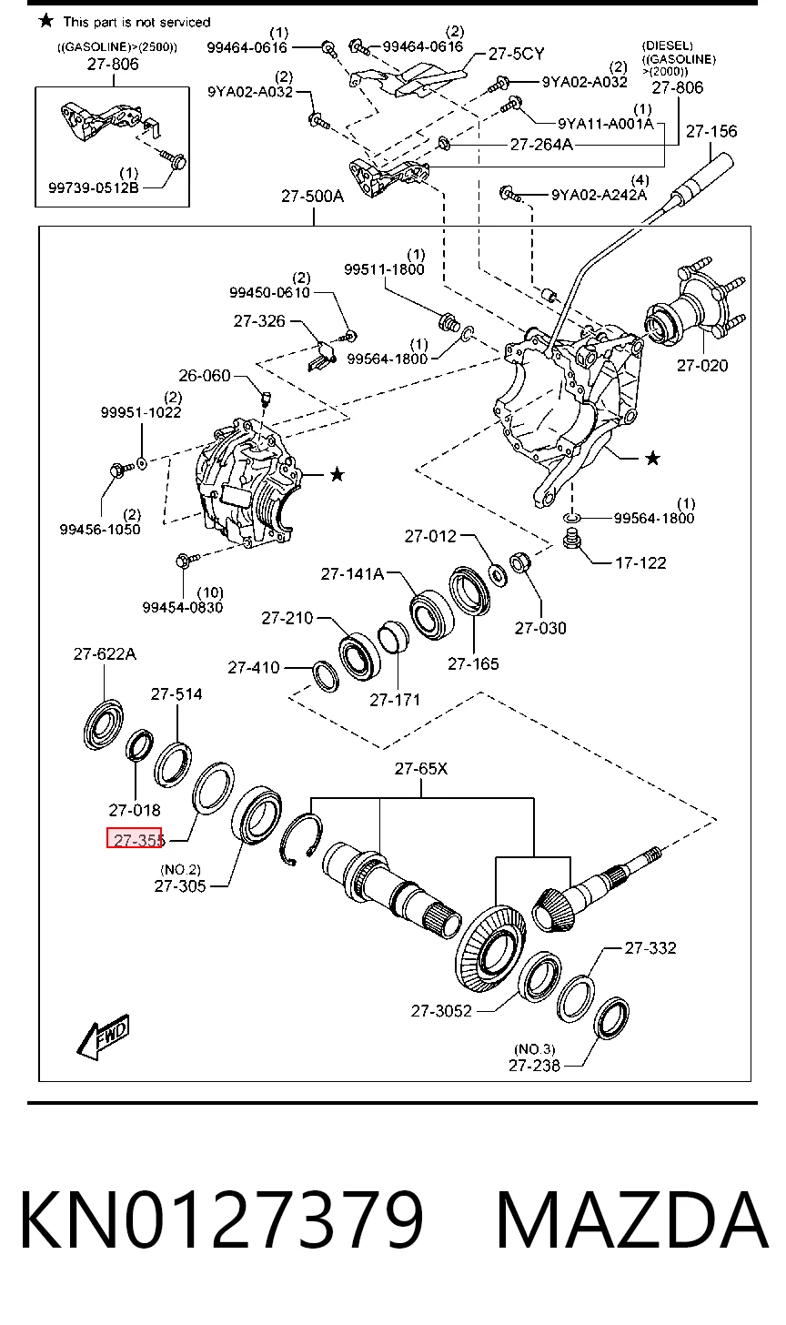 KN0127379 Mazda