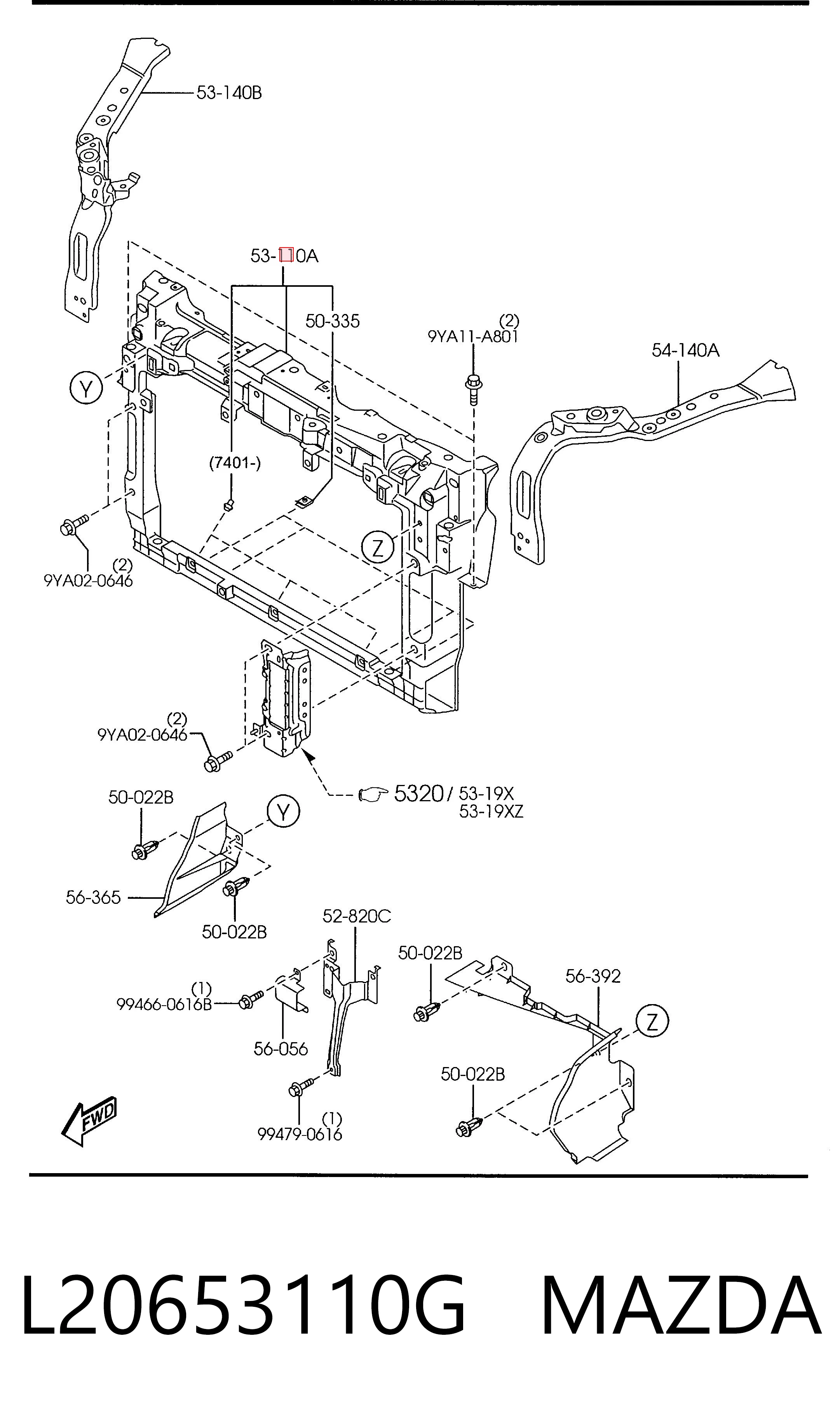 L20653110G Mazda