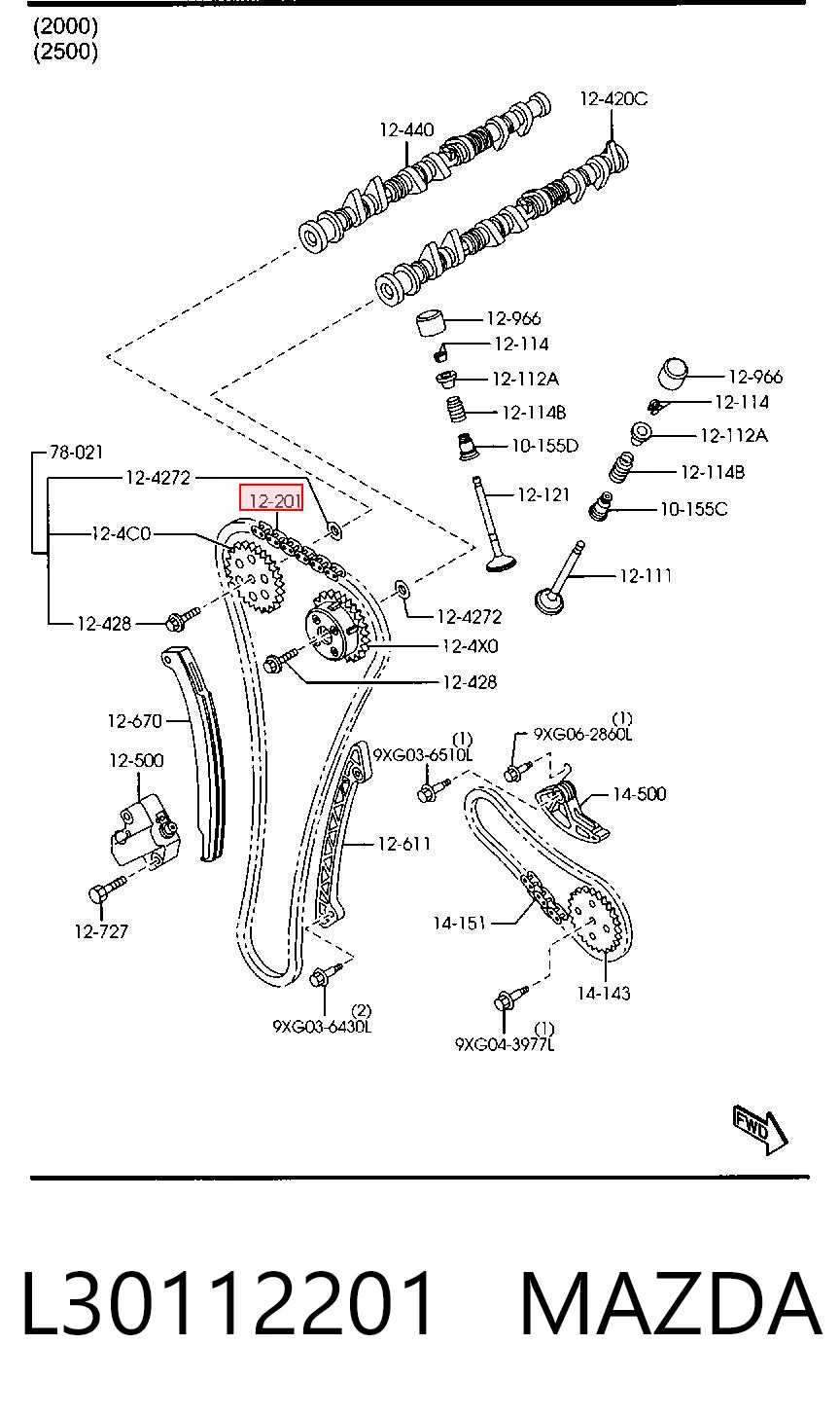 L30112201 Mazda