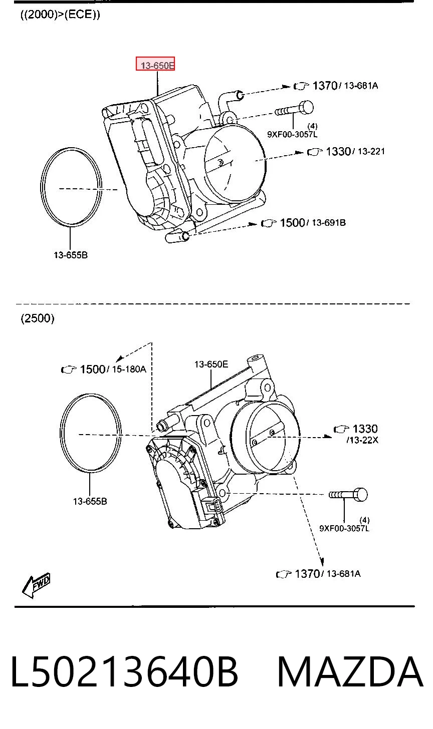 L50213640B Mazda