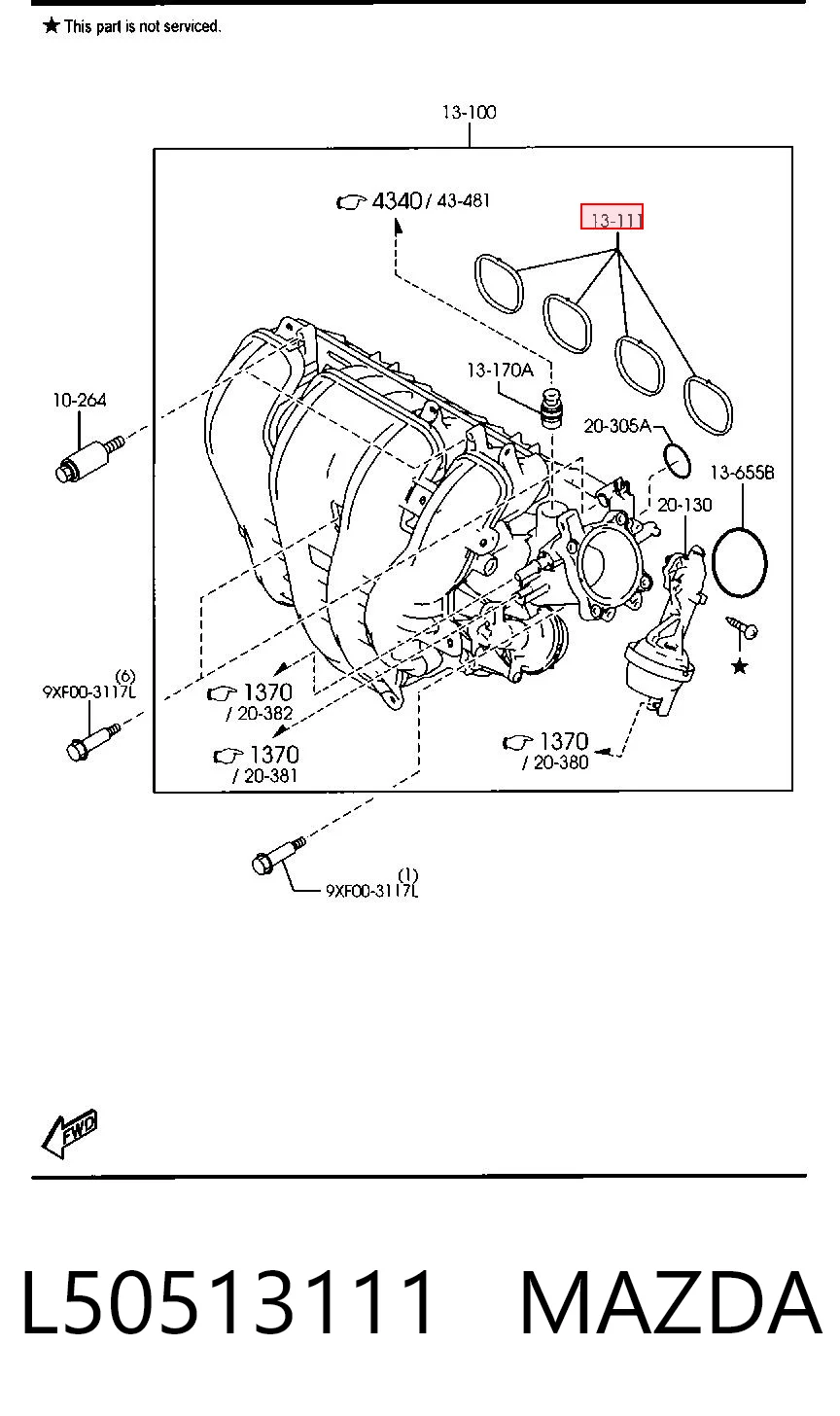 L50513111 Mazda