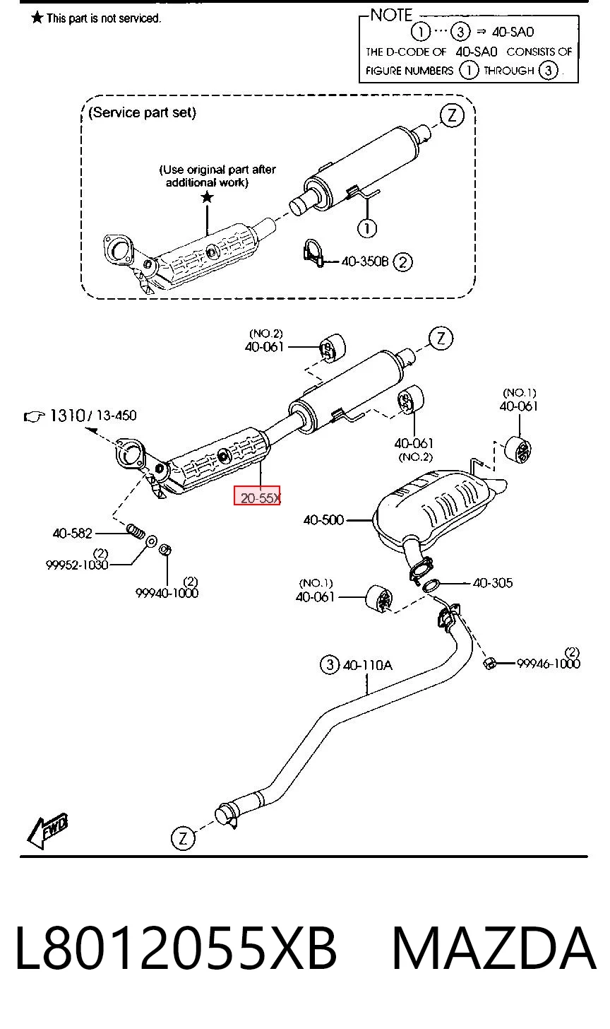 Convertidor - catalisador para Mazda 6  GG