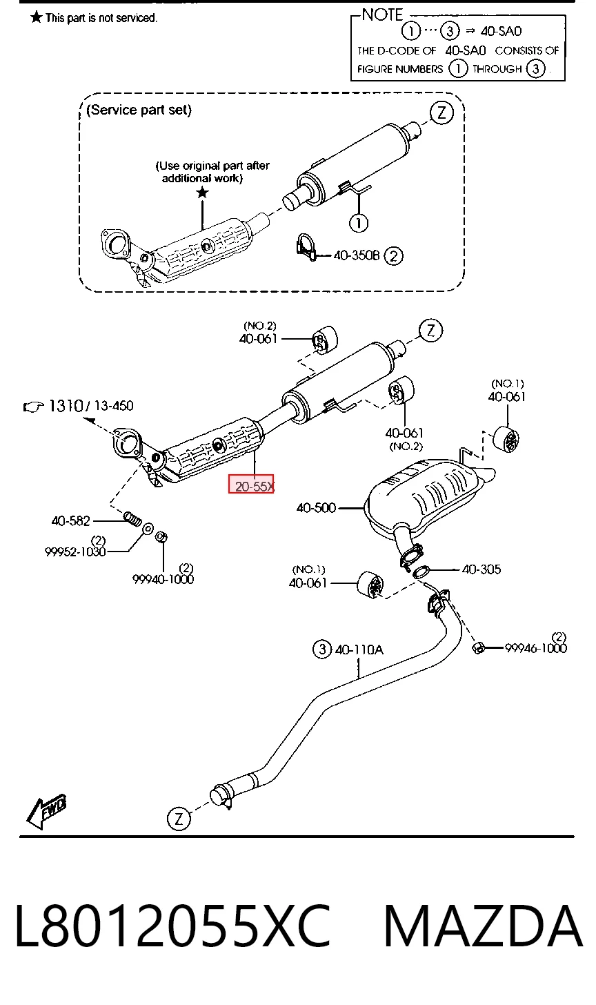 Convertidor - catalisador para Mazda 6 GG