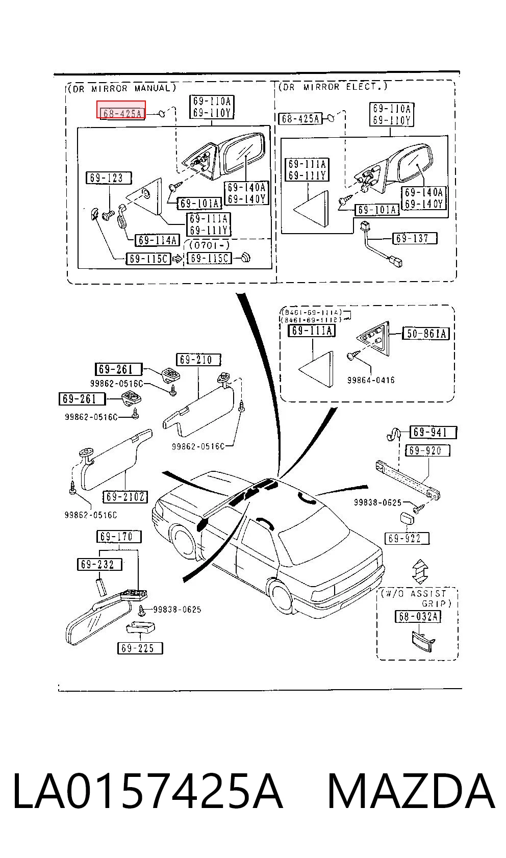 LA0157425A Mazda