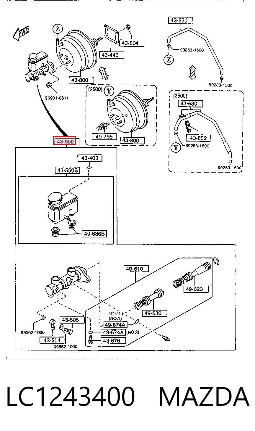 LC1243400 Mazda