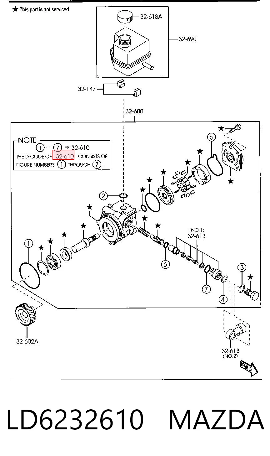LD6232610 Mazda