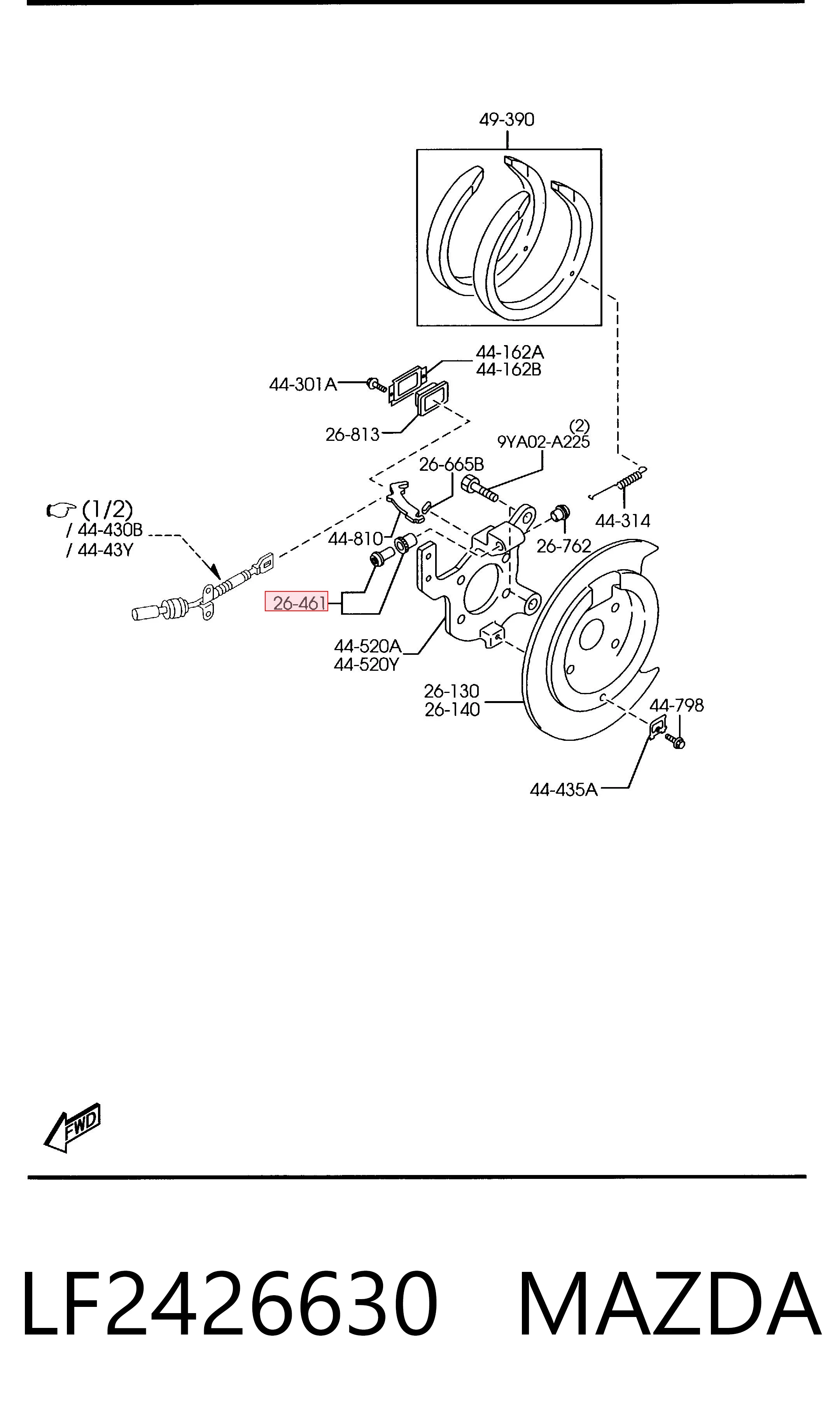 LF2426630 Mazda