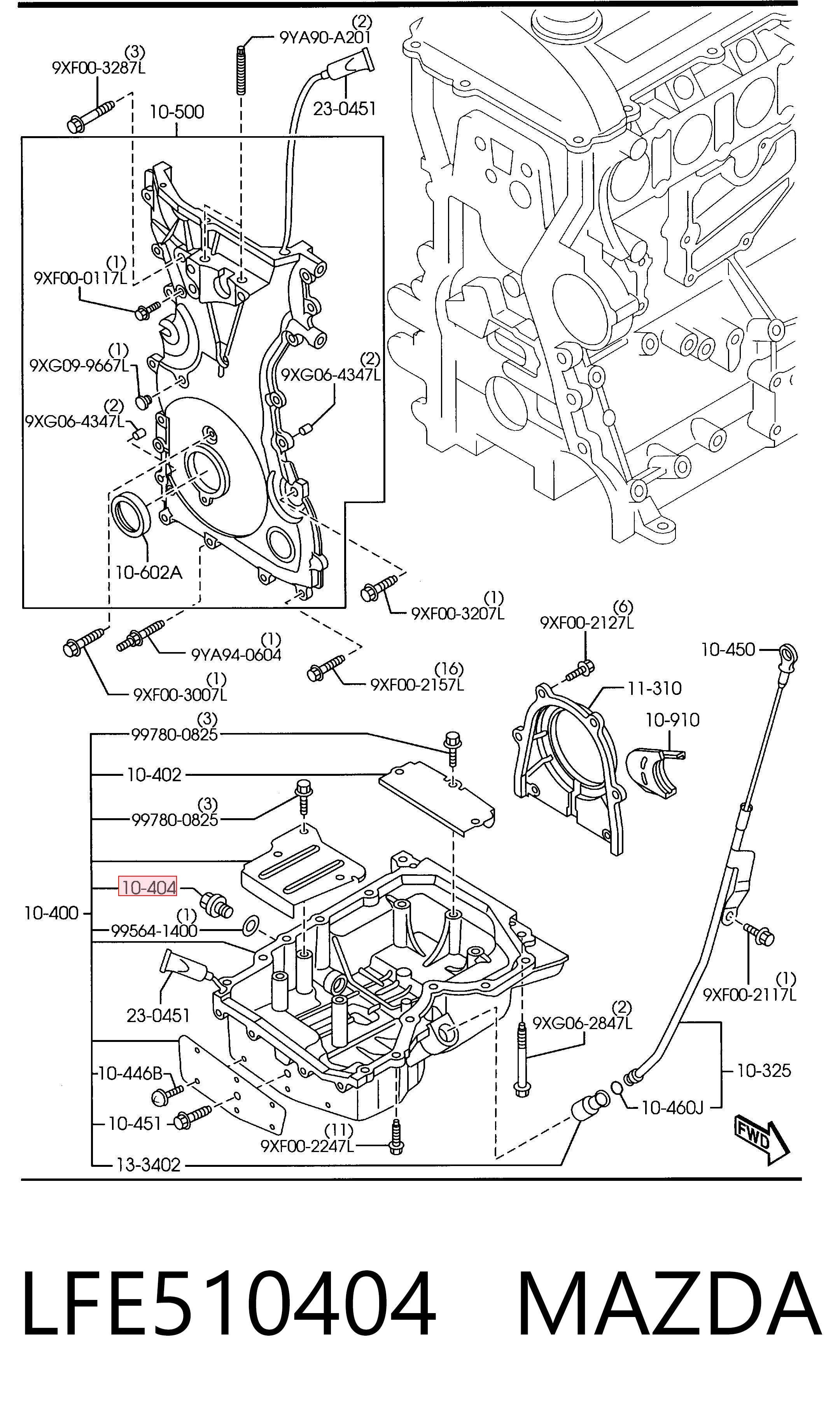 Tampão de panela de motor Honda 8941526130