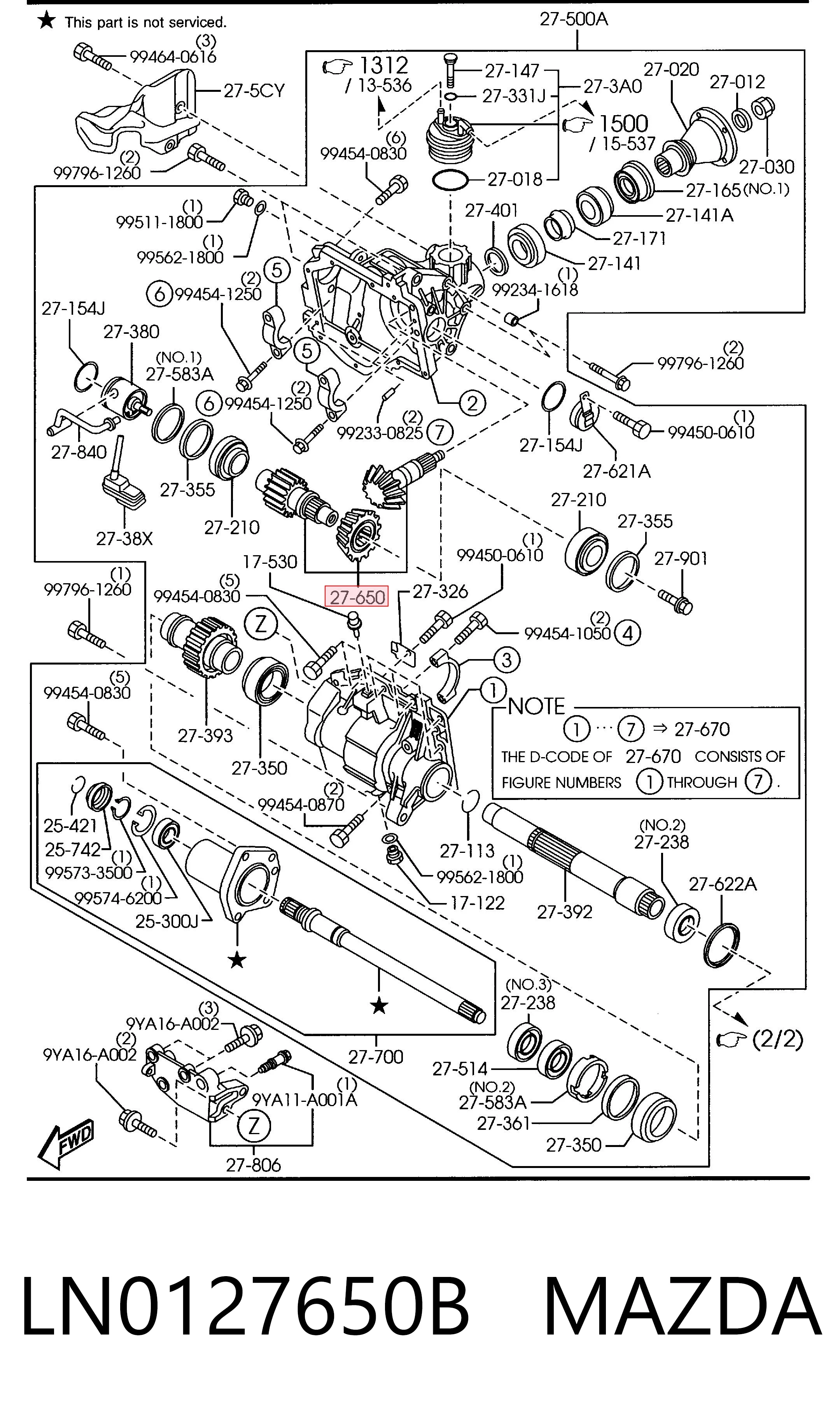LN0127650B Mazda