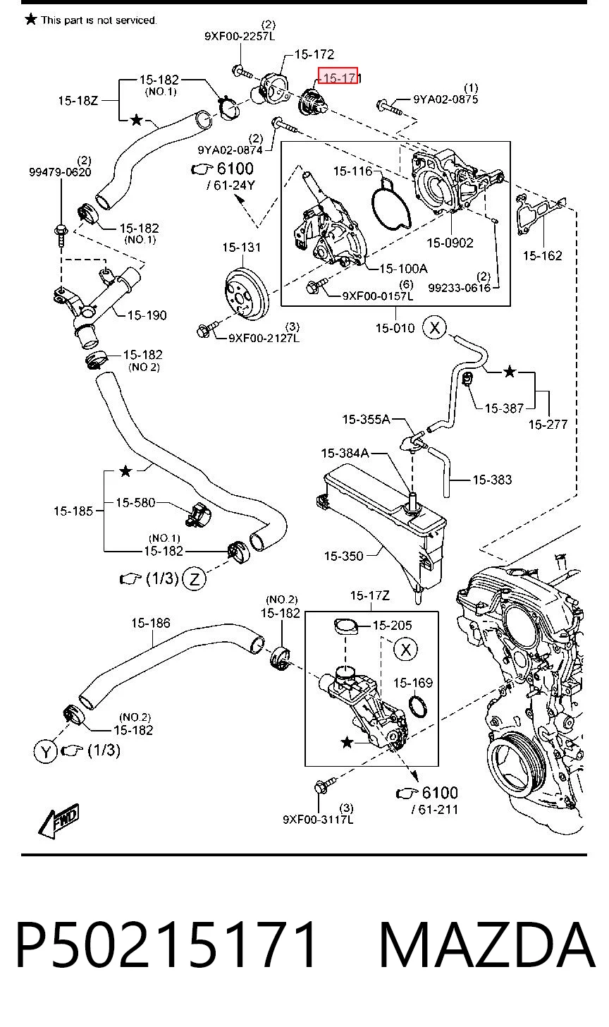 Termostato para Mazda MX-5 ND