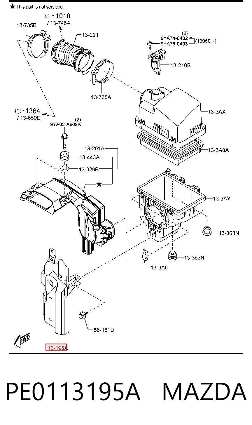 PE0113195A Mazda