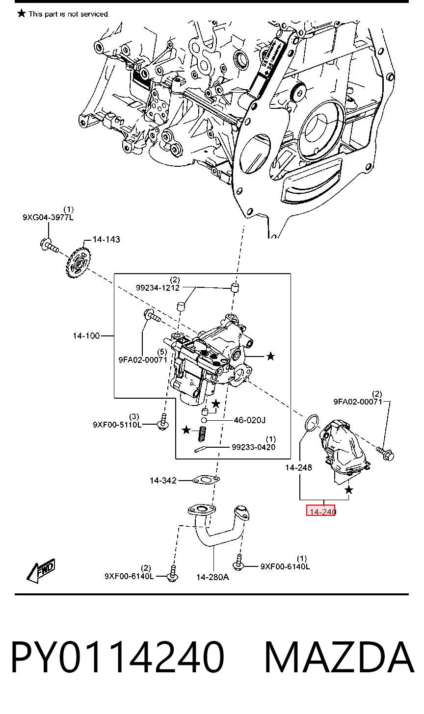 PY0114240 Mazda