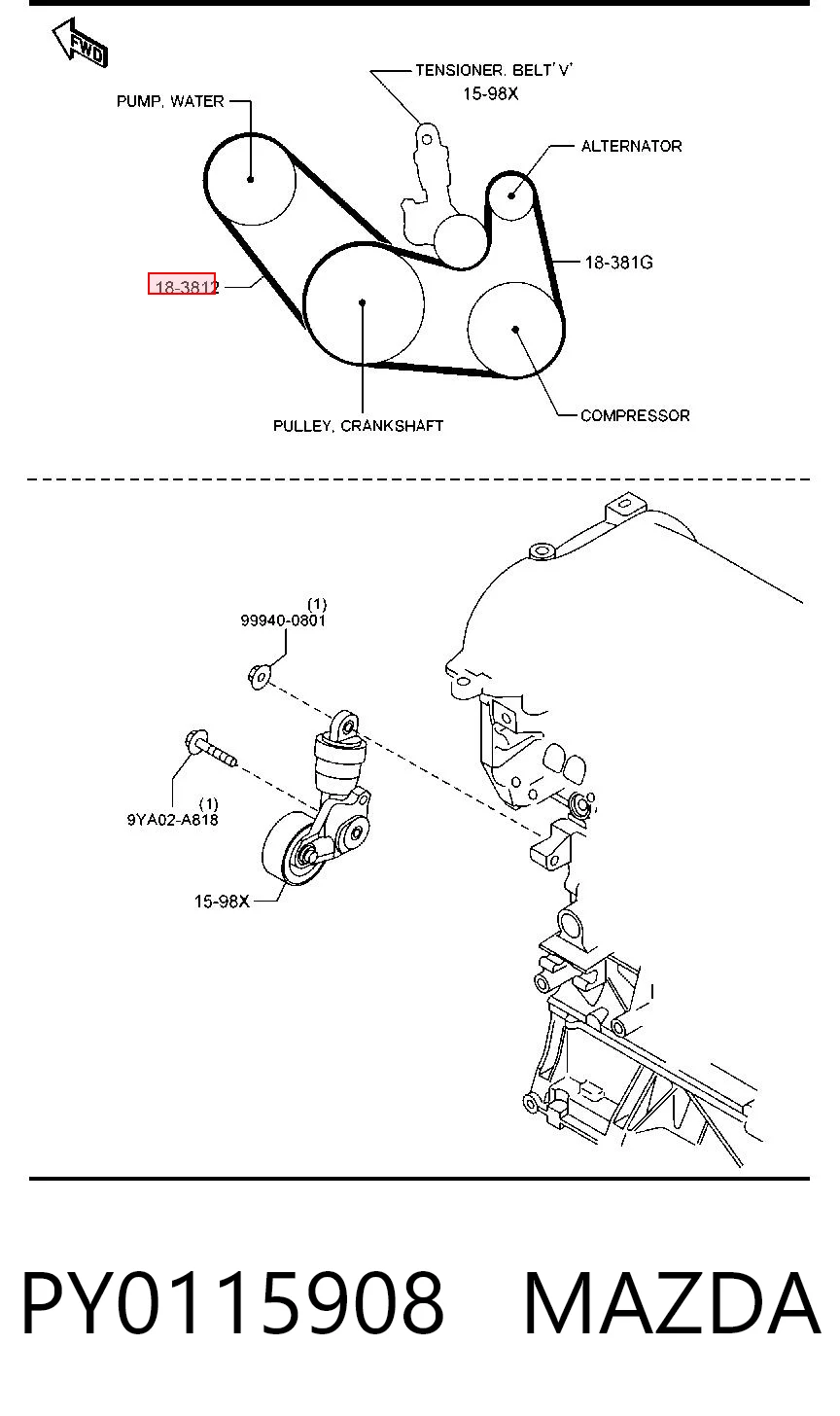 PY0115908 Mazda