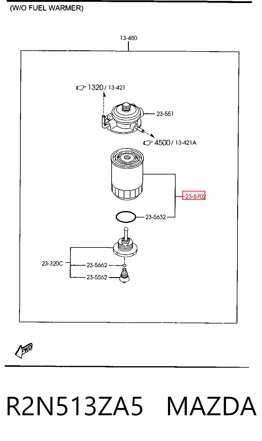 R2N513ZA5 Mazda