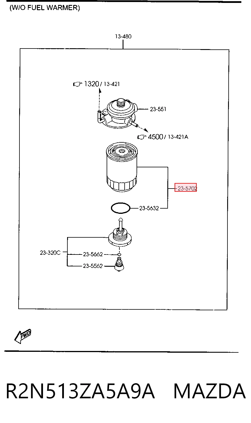 R2N513ZA5A9A Mazda