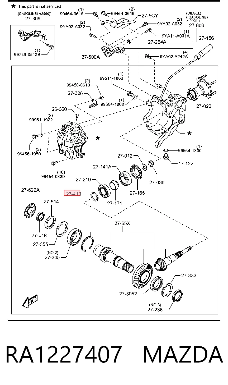 RA1227407 Mazda