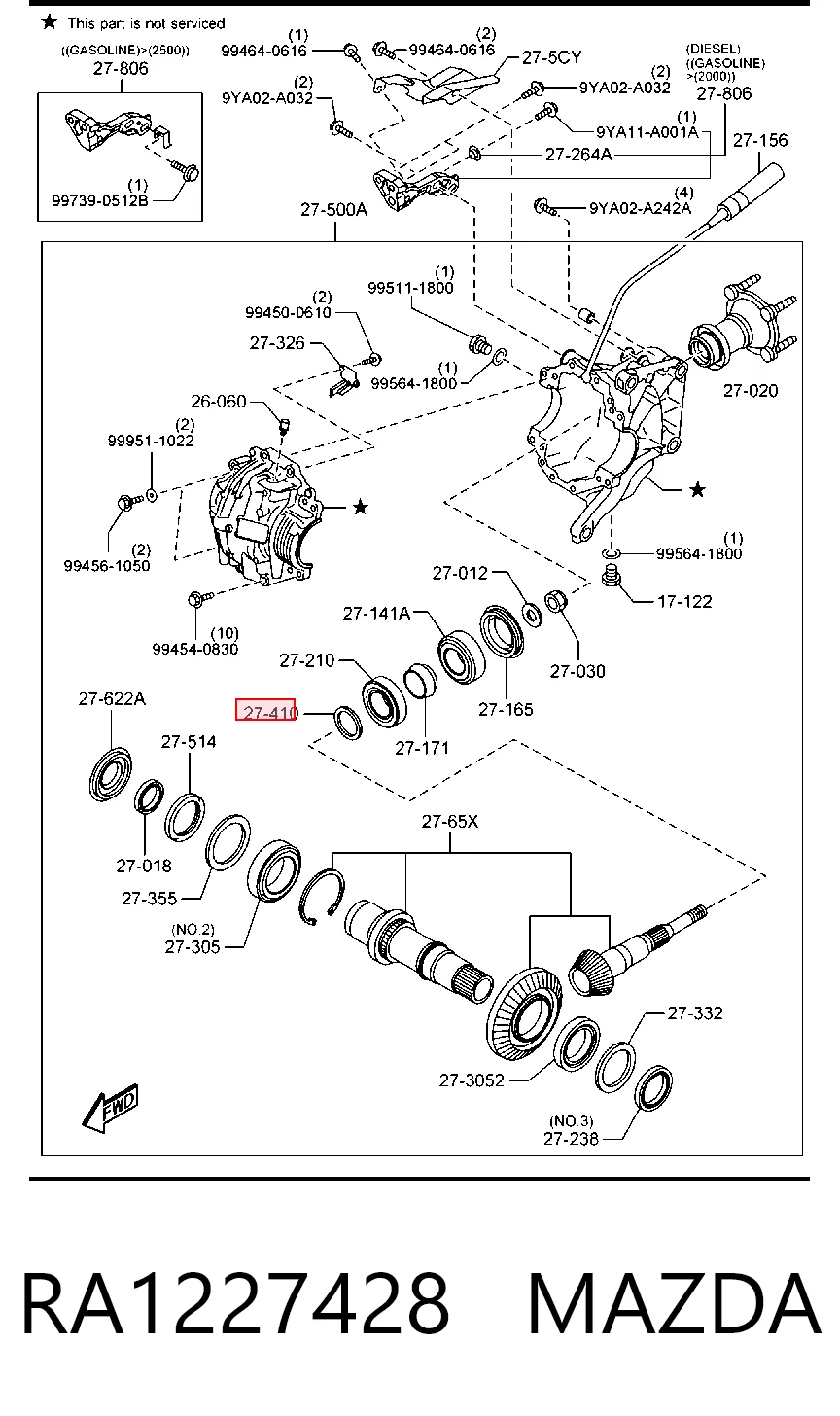 RA1227428 Mazda