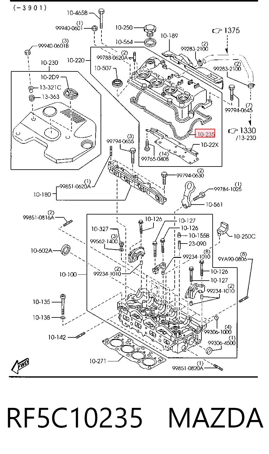 RF5C10235 Mazda