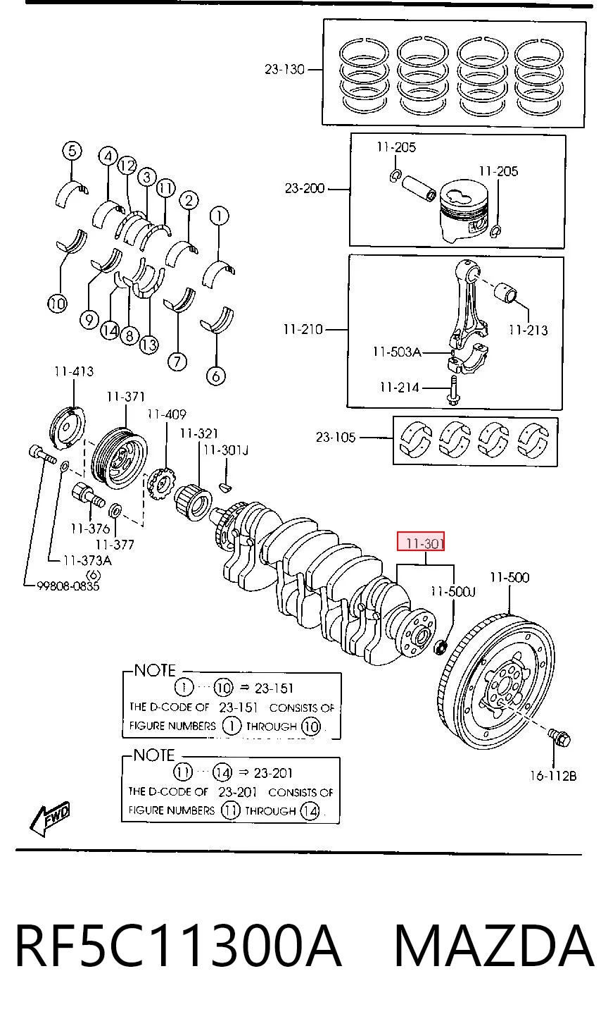 Cambota de motor para Mazda 6  GG
