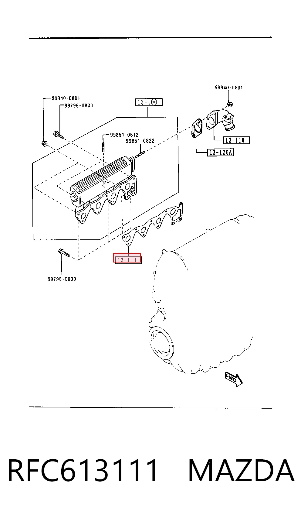 Vedante de tubo coletor de admissão para KIA Sportage I K00