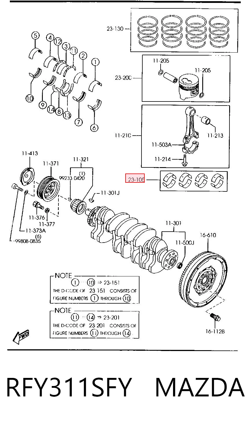 RFY311SFY Mazda