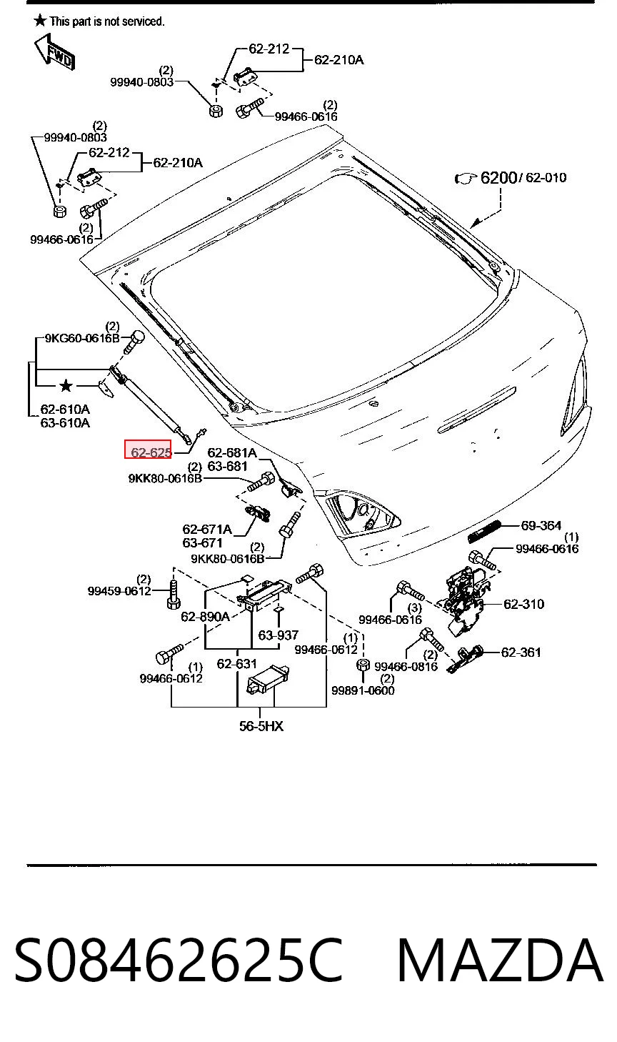 S08462625C Mazda