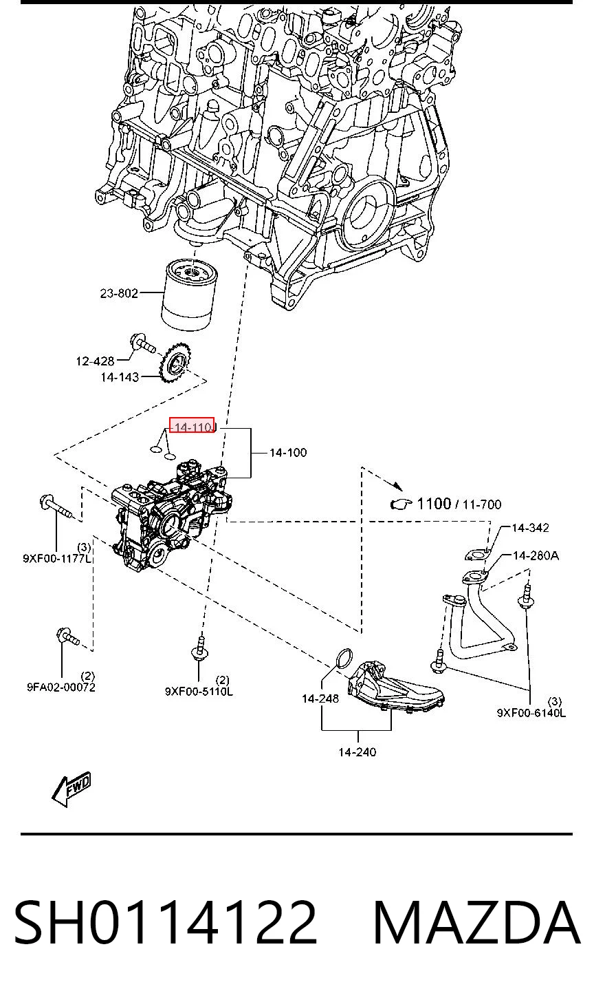 SH0114122 Mazda