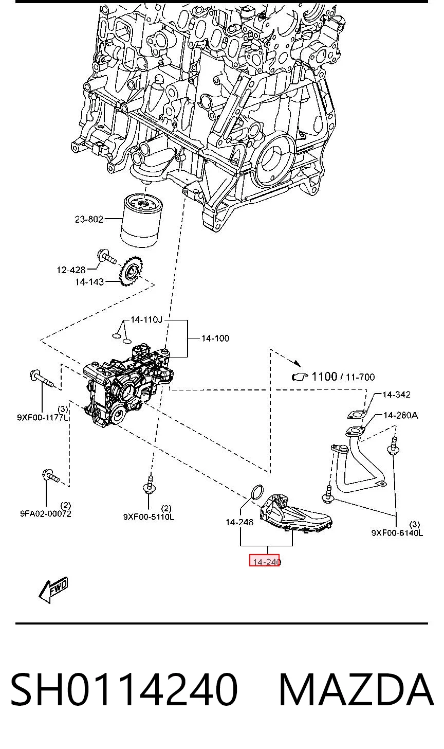 SH0114240 Mazda