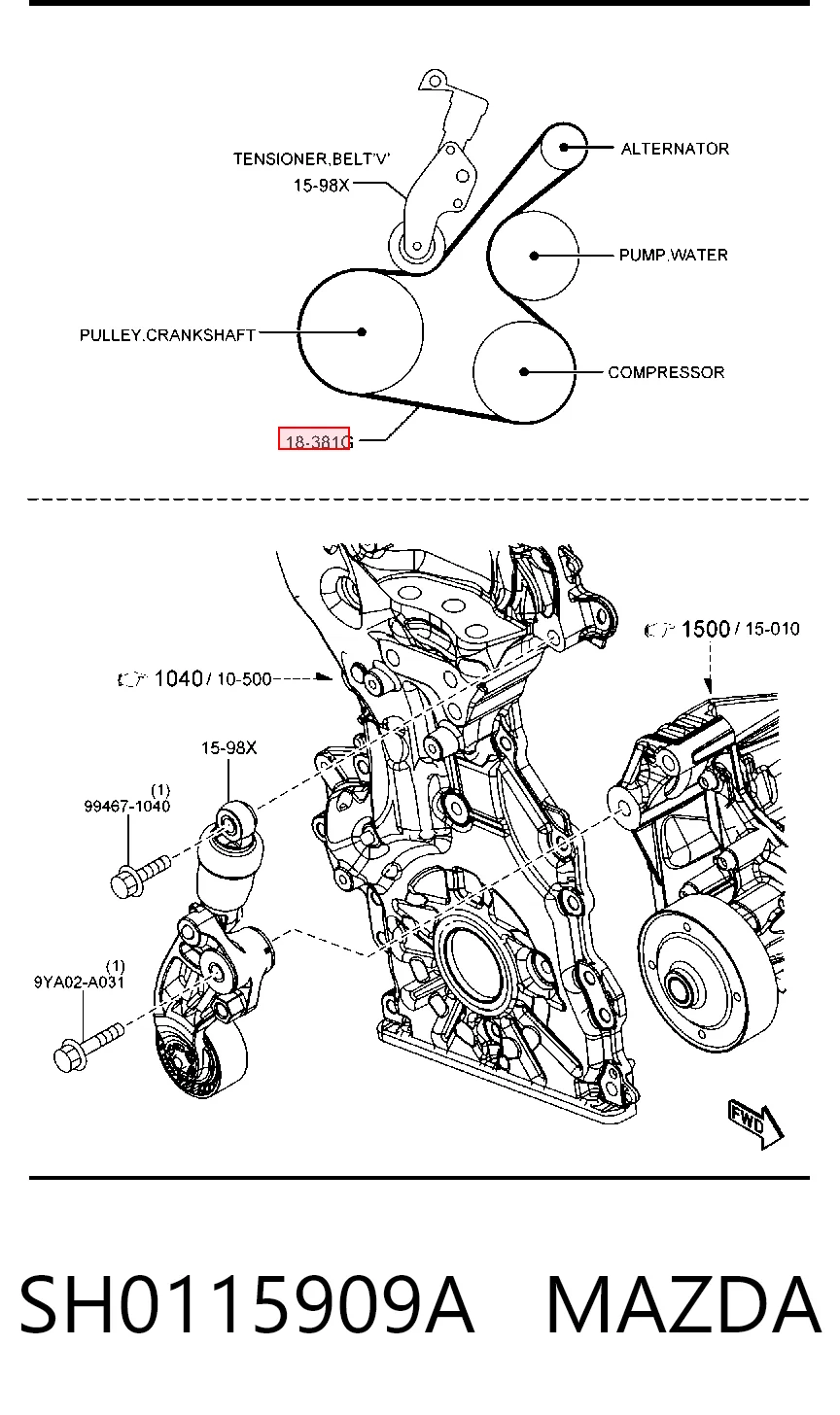 SH0115909A Mazda