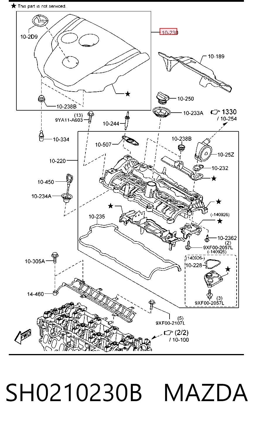 SH0210230B Mazda